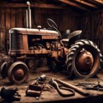 restoring old farm machinery