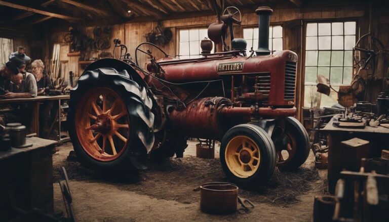 preserving history through tractors