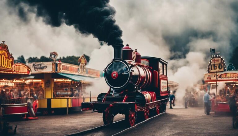 steam engine and tractor